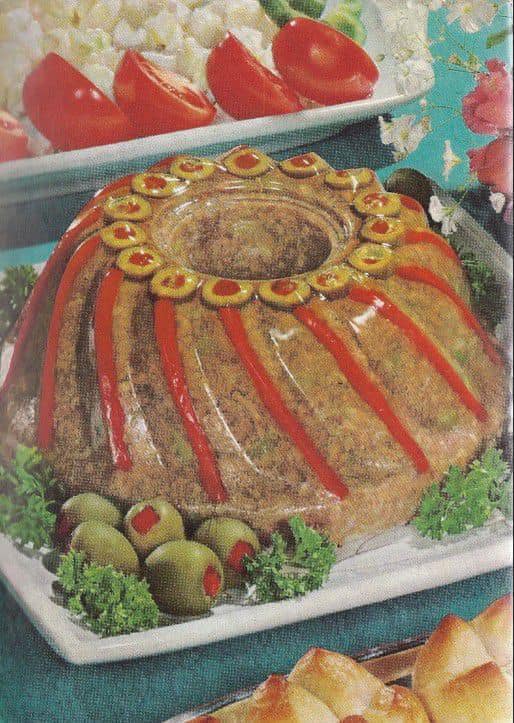 Jellied Beef Mold