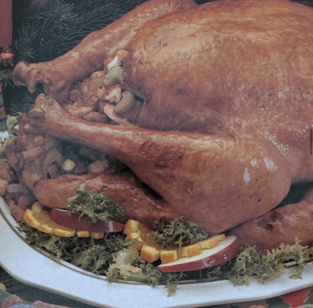 Turkey with Apple Citrus Stuffing