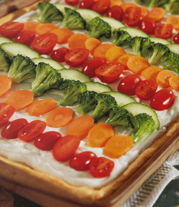 Veggie Appetizer Pizza