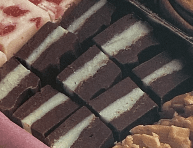 Layered Mint Chocolate Candy